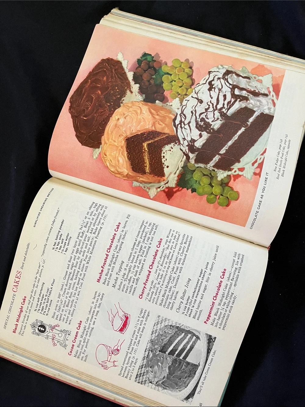 Vtg Betty Crocker’s New Picture Cookbook-1st Edition 3rd Printing-1961 HB MCM